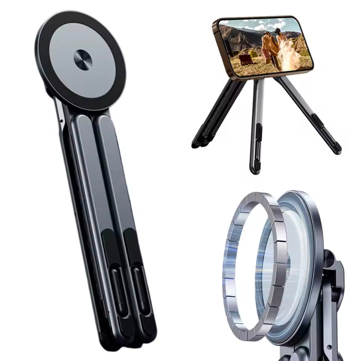 Support Flexi 4-en-1 – Le Support Pliable pour Tous Vos Appareils