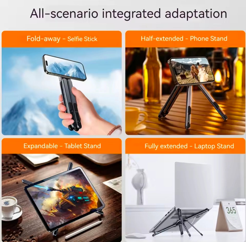 Support Flexi 4-en-1 – Le Support Pliable pour Tous Vos Appareils